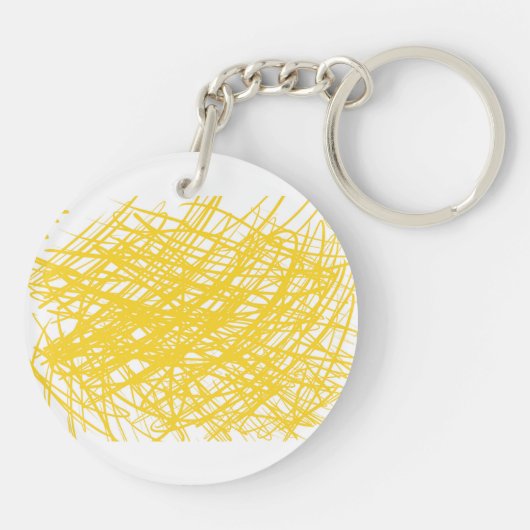 Je zult altijd kunst hebben. sleutelhanger (Achterkant)