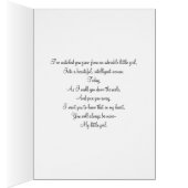 Je zult altijd mijn kleine meisje zijn... (Binnen (Rechts))