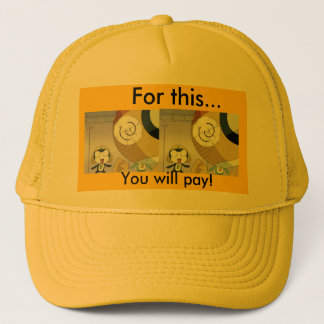 Je zult betalen! trucker pet