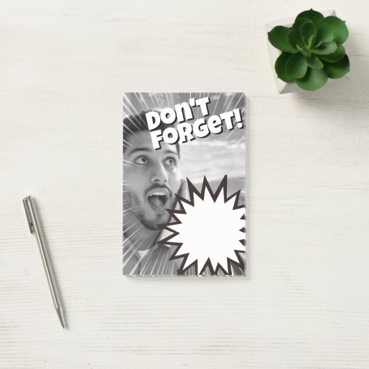 Je zult deze boodschap nooit vergeten. post-it® notes (Kantoor)