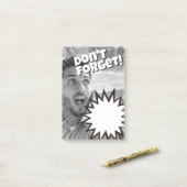 Je zult deze boodschap nooit vergeten. post-it® notes (Op bureau)