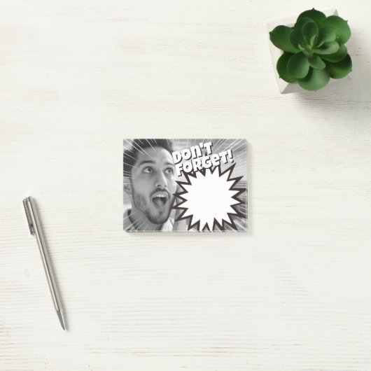Je zult deze boodschap nooit vergeten. post-it® notes (Kantoor)