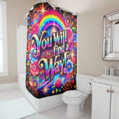 Je zult een manier vinden douchegordijn (In situ)