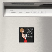 Je zult hier geen gewone man vinden, Dah-ling! Magneet (Insitu (Vaatwasser))