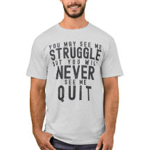 Je zult me nooit zien stoppen