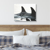 Je zult nooit alleen gewikkeld canvas zwemmen (Insitu (Slaapkamer))