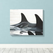 Je zult nooit alleen gewikkeld canvas zwemmen (Insitu (Houten vloer))