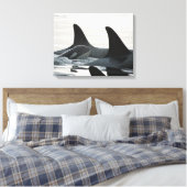 Je zult nooit alleen op canvas zwemmen (Insitu (Slaapkamer))