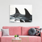 Je zult nooit alleen op canvas zwemmen (Insitu (Woonkamer))