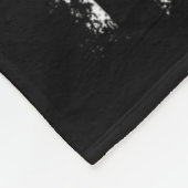 Je zult nooit alleen vechten tegen bloedkanker leu fleece deken (Hoek)