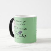 Je zult nooit een kopje thee vinden magische mok (Voorkant links)