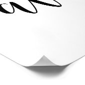 Je zult nooit mijn altijd Poster zijn (Hoek)