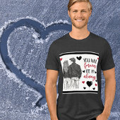 Je zult nooit mijn altijd Valentijnsdag zijn Tri-Blend Shirt