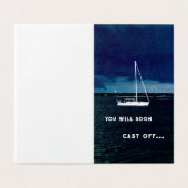 Je zult snel afwerpen... kaart (Buitenkant ongevouwen)