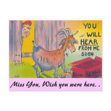 Je zult snel van me horen!