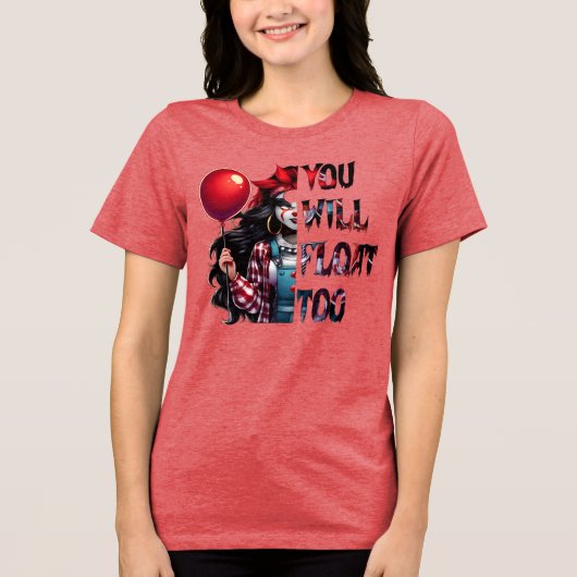 Je Zweeft Ook Horror T-Shirt (Voorkant)