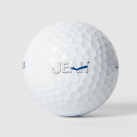 JEAH golfballen van Wilson (Voorkant)