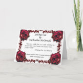 Jealous Cat anti-Valentijn Wenskaart Bedankkaart (Achterkant)