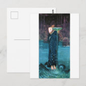 Jealous Circe, John William Waterhouse Briefkaart (Voorkant / Achterkant)