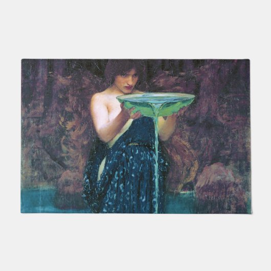 Jealous Circe, John William Waterhouse Deurmat (Voorkant)