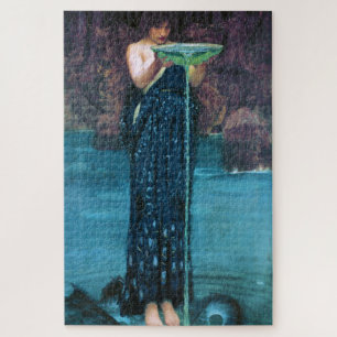 Jealous Circe, John William Waterhouse Legpuzzel