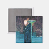 Jealous Circe, John William Waterhouse Magneet (Voorkant / Achterkant)