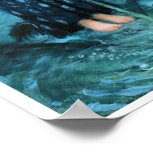 Jealous Circe, John William Waterhouse Poster (Hoek)