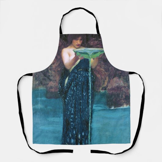 Jealous Circe, John William Waterhouse Schort (Voorkant)