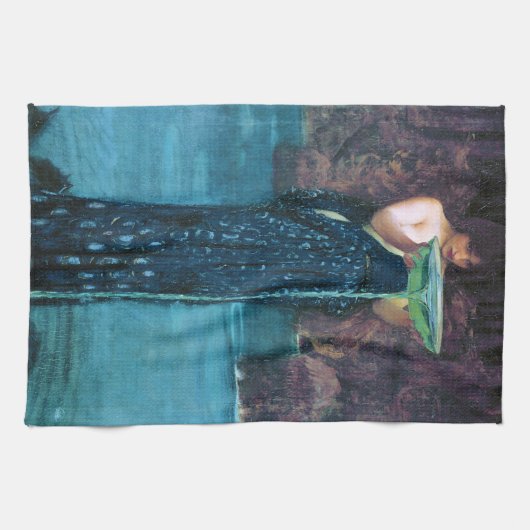 Jealous Circe, John William Waterhouse Theedoek (Horizontaal)