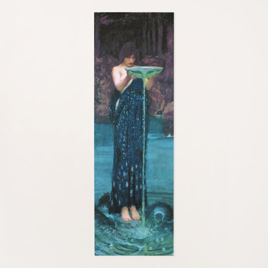 Jealous Circe, John William Waterhouse Yogamat (Voorkant)