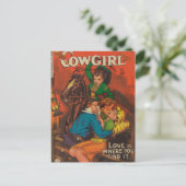 Jealous Cowgirl Briefkaart (Staand voorkant)