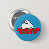 Jealous Fatty Ronde Button 5,7 Cm (Voorkant /achterkant)