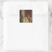 Jealousy, 1861 vierkante sticker (Tas)