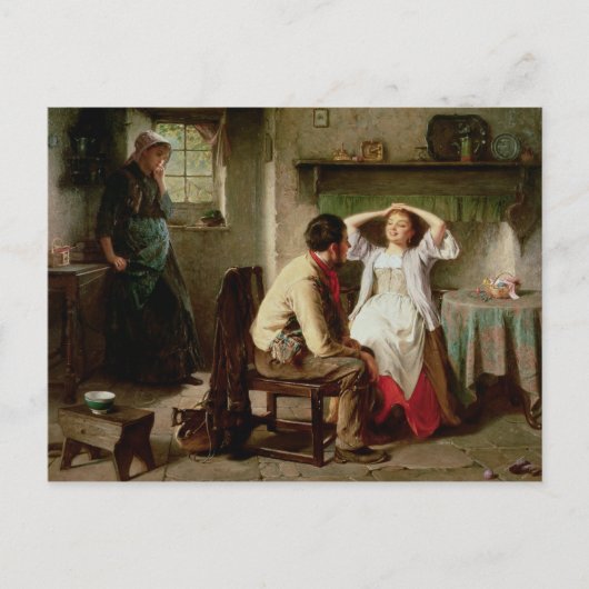 Jealousy en Flirtation Briefkaart (Voorkant)
