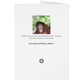 Jealousy: Mooie Red Hair Orangutan (Achterkant)