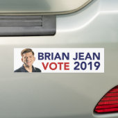 Jean 2019 Bumpersticker (Op auto)