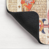 Jean Andre presenteert zijn werk aan Pope Clement  Muismat (Hoek)