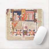 Jean Andre presenteert zijn werk aan Pope Clement  Muismat (Met muis)