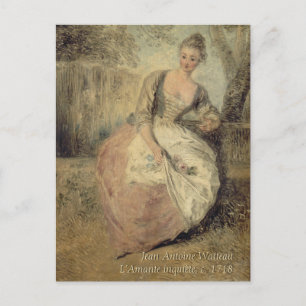 Jean-Antoine Watteau C0588 Rococo Briefkaart
