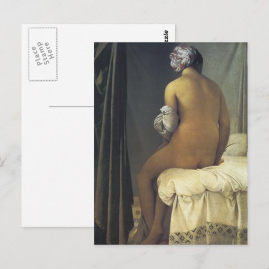 Jean Auguste Dominique Ingres 1808 Briefkaart (Voorkant / Achterkant)