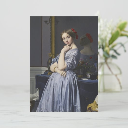 Jean-Auguste-Dominique Ingres - Comtesse d'Hausson Kaart (Staand voorkant)
