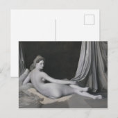 Jean Auguste Dominique Ingres | Odalisque in Grisa Briefkaart (Voorkant / Achterkant)