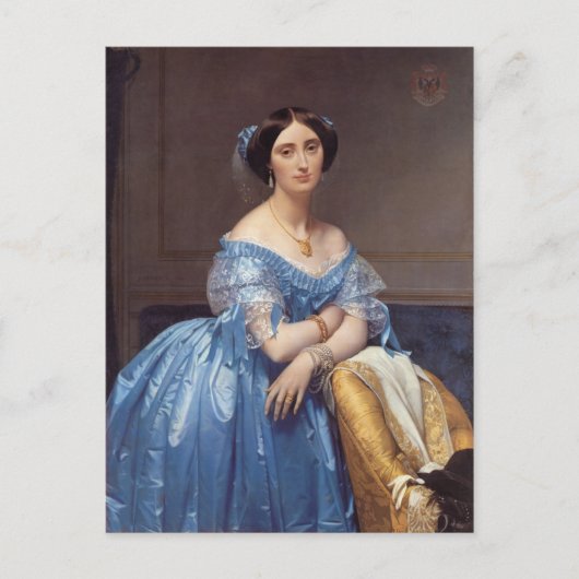 Jean Auguste Ingres Art Briefkaart (Voorkant)