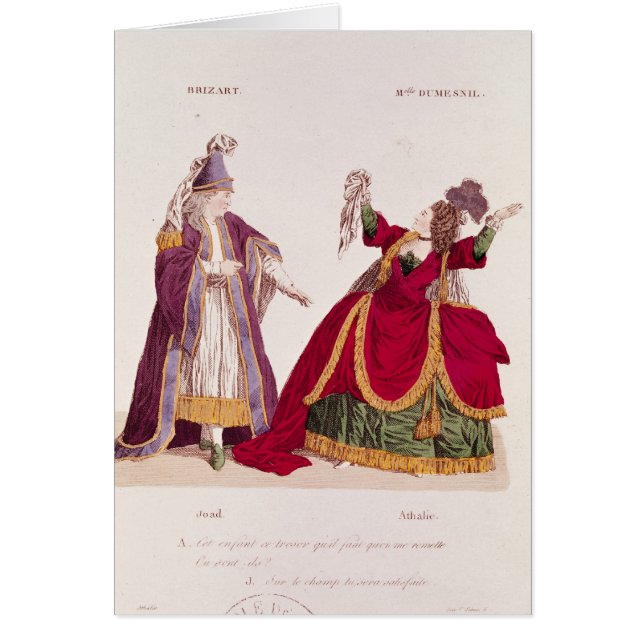 Jean-Baptiste Brizard in de rol van Joad (Voorkant)