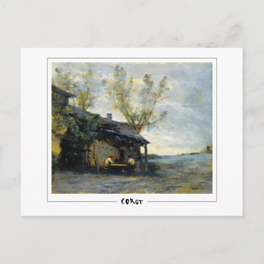 Jean-Baptiste-Camille Corot #10-2 - Fine Art Po... Briefkaart (Voorkant)