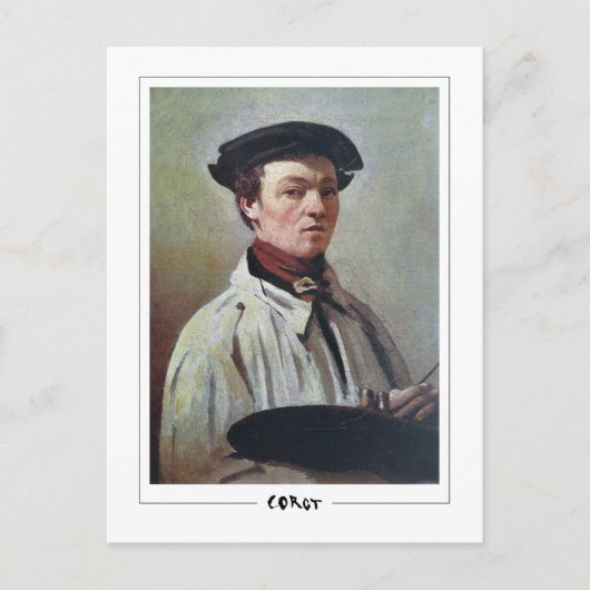 Jean-Baptiste-Camille Corot #12-2 - Fine Art Po... Briefkaart (Voorkant)