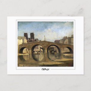 Jean-Baptiste-Camille Corot #141-2 - Fine Art P... Briefkaart