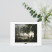 Jean-Baptiste-Camille Corot #14 - Kunst Briefkaart (Staand voorkant)