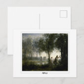 Jean-Baptiste-Camille Corot #14 - Kunst Briefkaart (Voorkant / Achterkant)