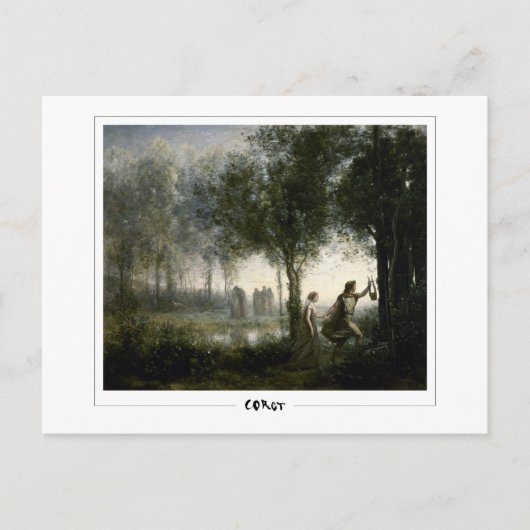 Jean-Baptiste-Camille Corot #14 - Kunst Briefkaart (Voorkant)